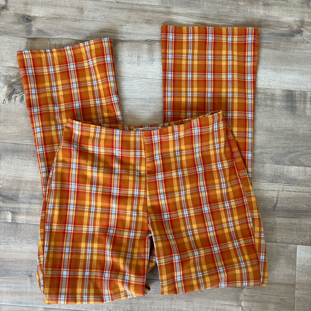vintage guess plaid pants